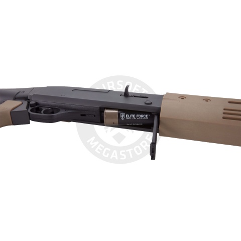 Elite Force CO2 Tri-Shot Shotgun - Tan/Black